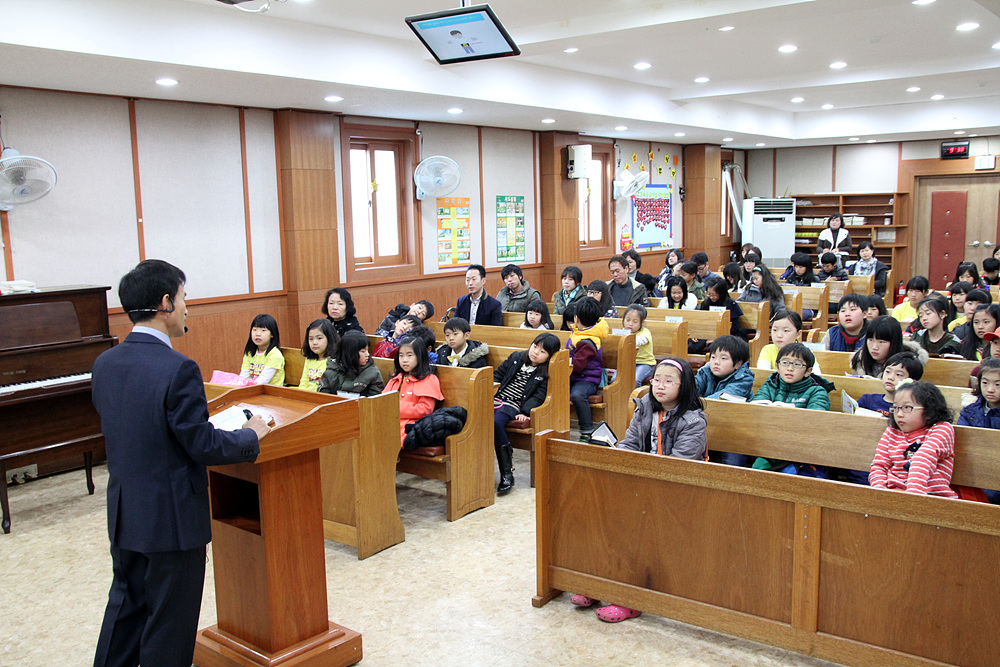 유년주일학교 예배시간입니다